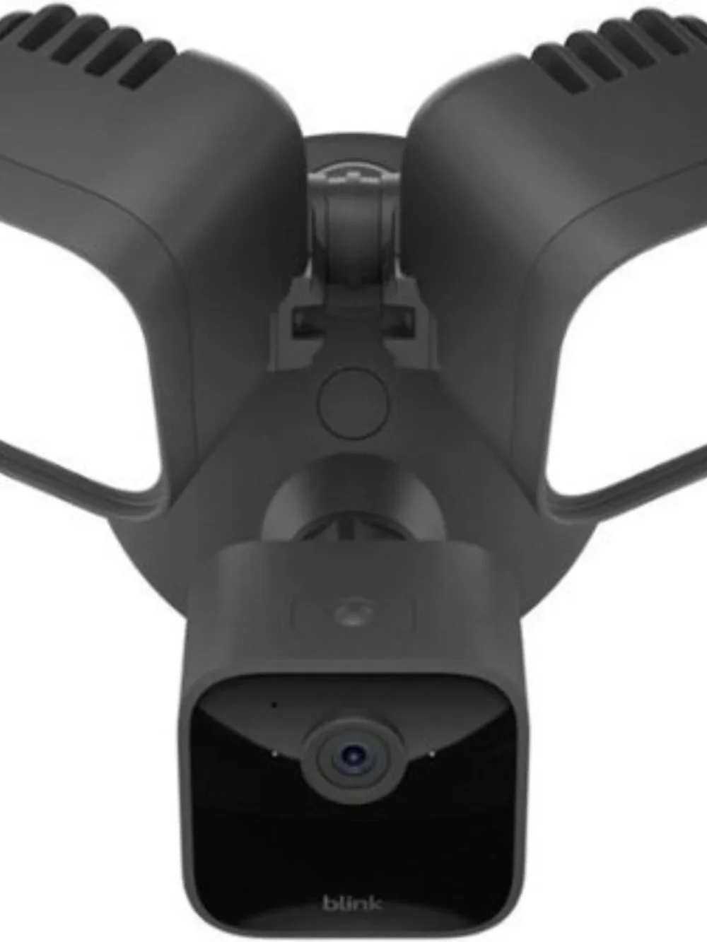 Blink Wired Floodlight Camera Black 2600 Lumens